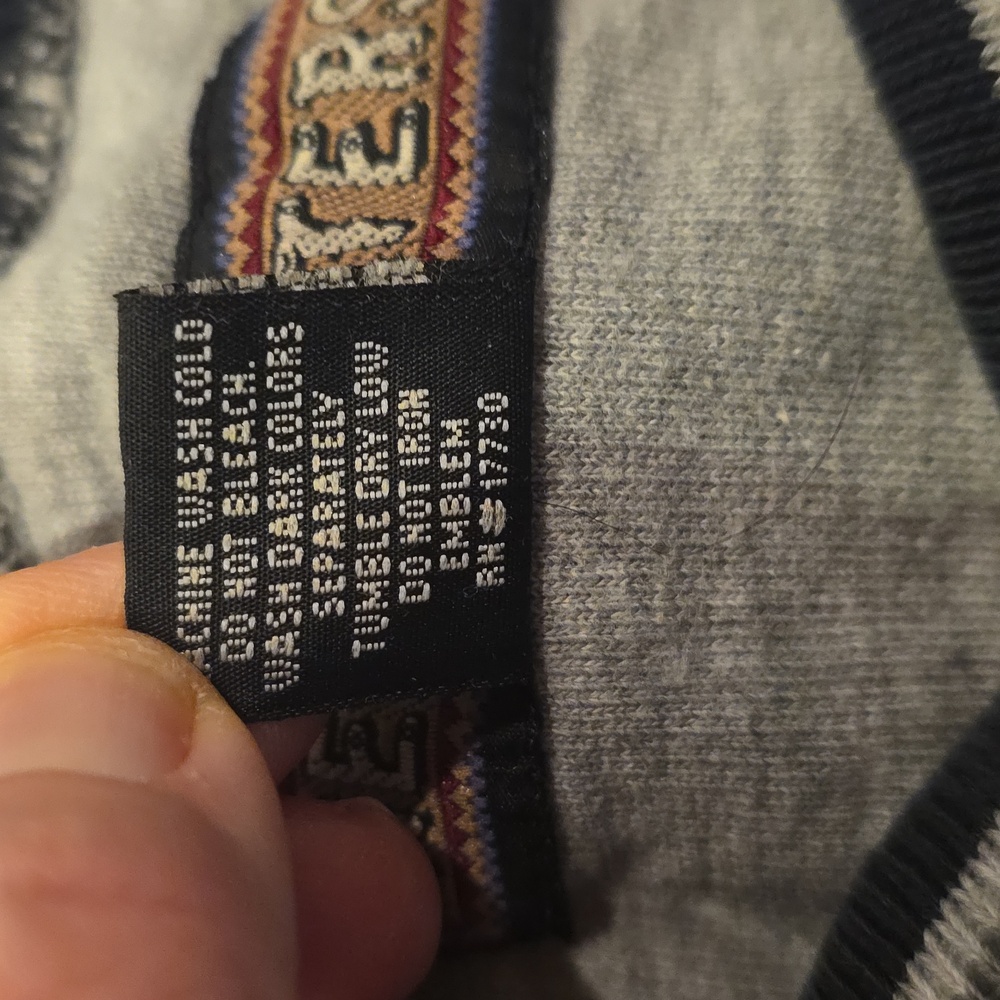 Headwaters Men's VTG Gray Eye of the Eagle Embroidered Crewneck Sweatshirt XXL - Picture 5 of 9